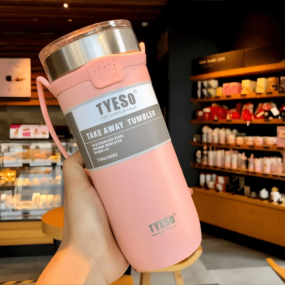 Vaso Térmico Tyeso 710ml con Soga Acero Inox Premium - Image 3