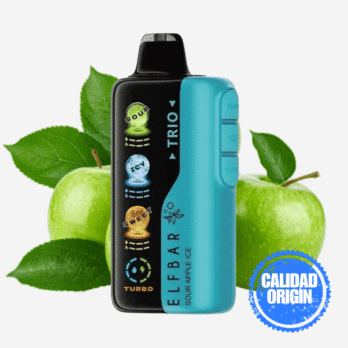Vape Elf Bar Trio 40.000 Puffs Sour Apple Ice
