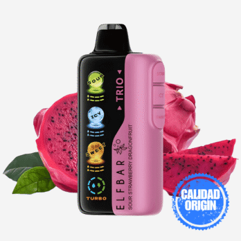 Vape Elf Bar Trio 40.000 Puffs Sour Strawberry Dragon Fruit