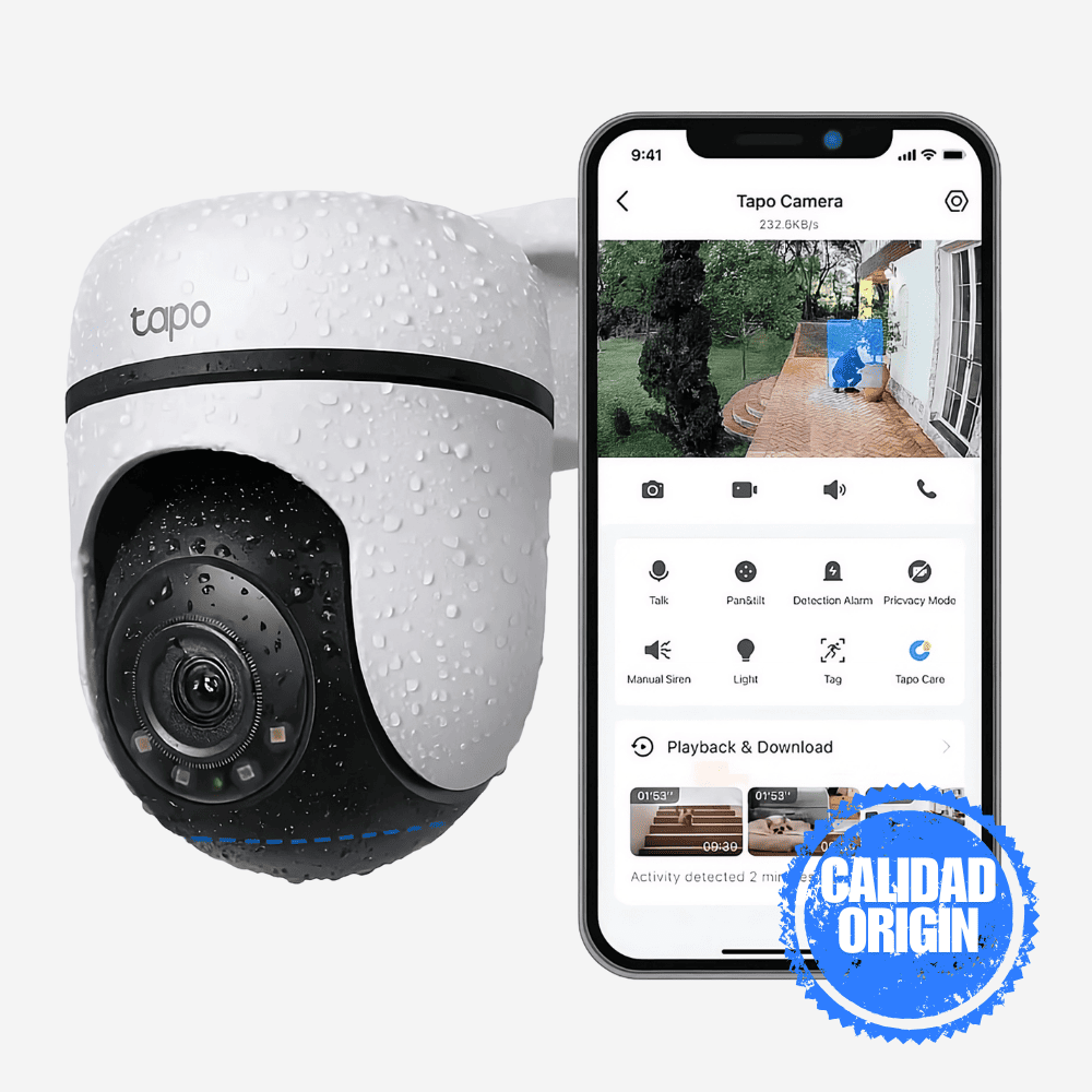 Cámara de Seguridad Exterior TP-Link Tapo C510W – Resolución 2K y Visión 360° - Image 2