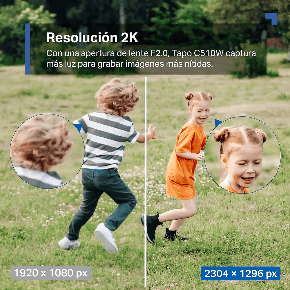 Cámara de Seguridad Exterior TP-Link Tapo C510W – Resolución 2K y Visión 360° - Image 7
