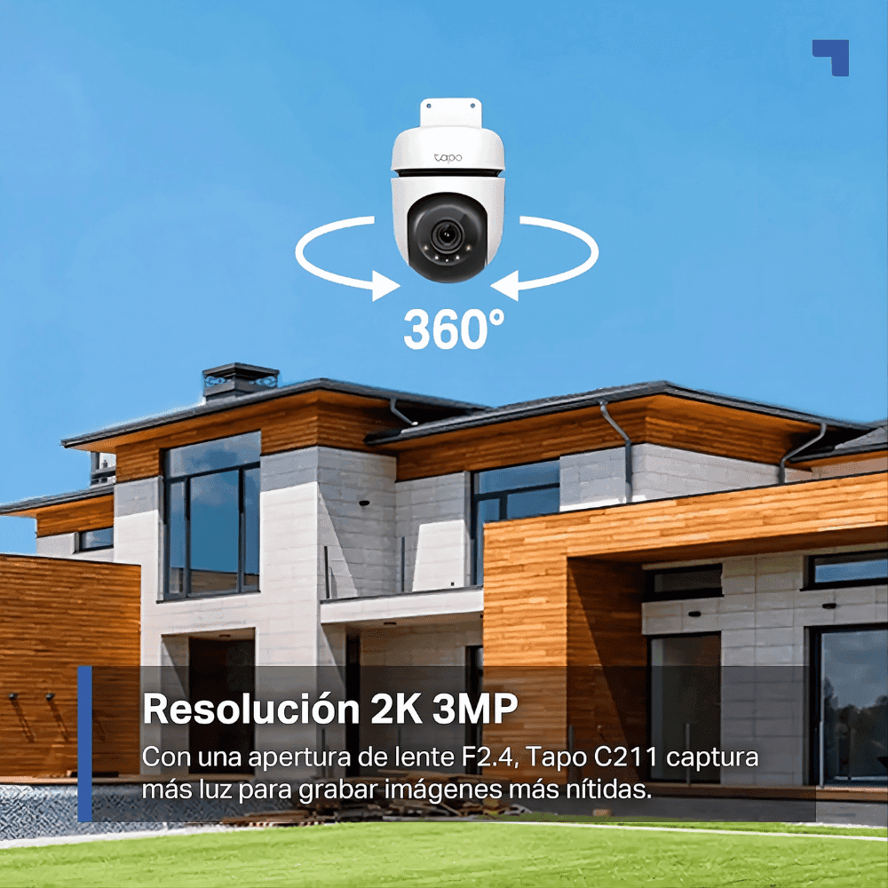 Cámara de Seguridad Exterior TP-Link Tapo C510W – Resolución 2K y Visión 360° - Image 6
