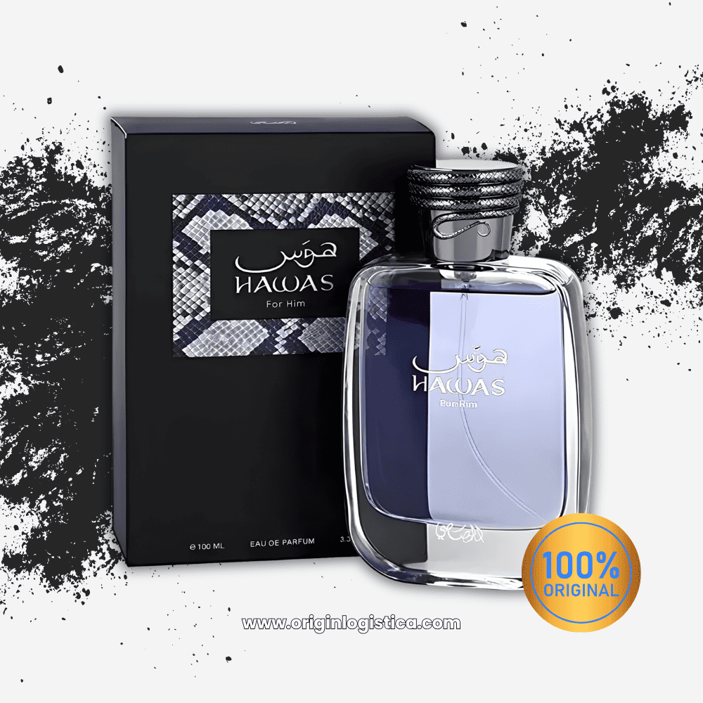 Rasasi Hawas for Him EDP 100ml – La Bestia Acuática y Seductora