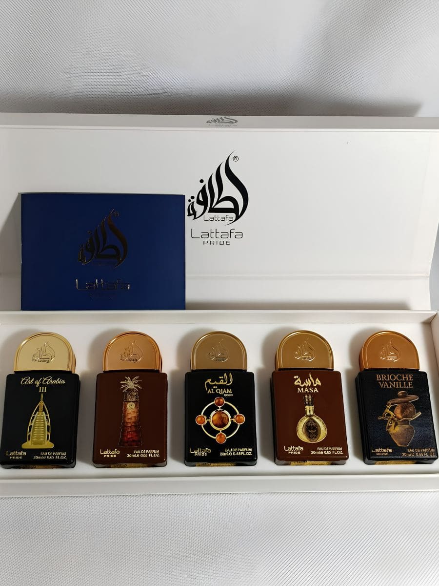 Lattafa Colección Pride 5 piezas 20ml - Imagen 2